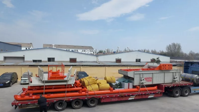 મધ્ય એશિયાથી પુનરાવર્તિત ઓર્ડર! જિનકી ગોલ્ડ માઇનિંગ સ્ક્રીન યુનિટ મોકલવામાં આવ્યું