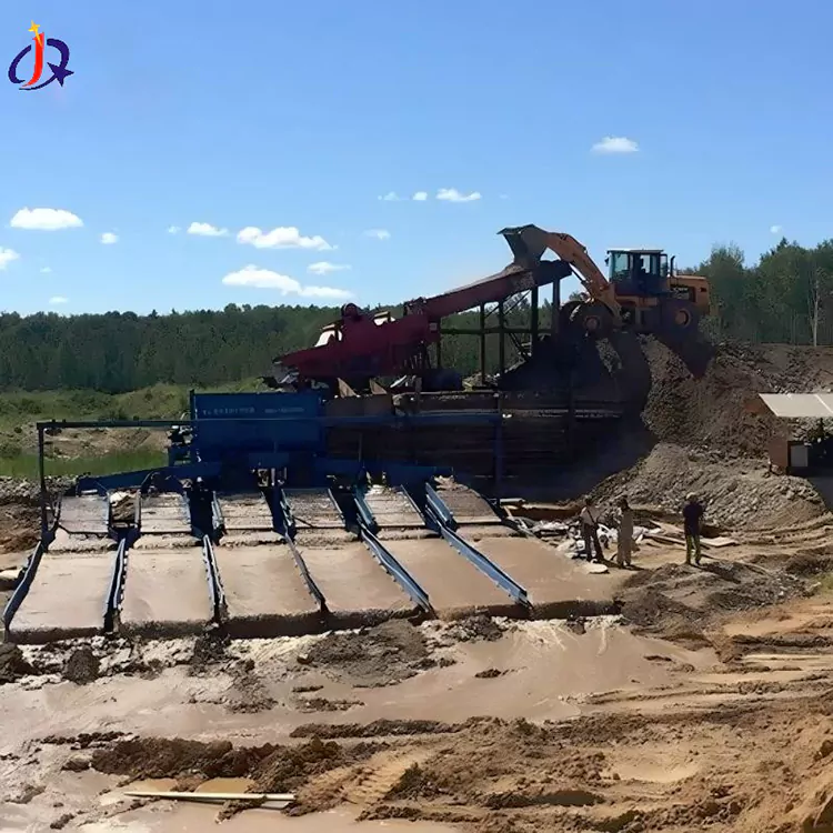 માટીના કાંપવાળા સોનાના ધોવાના છોડ